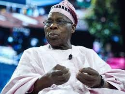 Former Nigeria President Olusegun Obasanjo