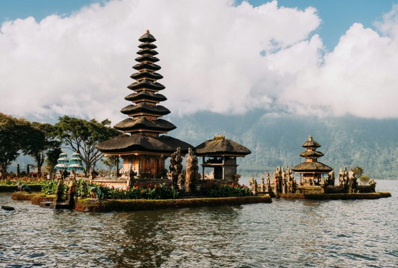 A temple in Bali